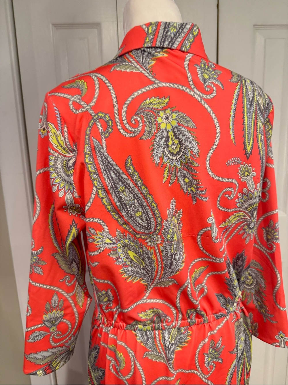 Gretchen Scott, Twist & Shout Dress – Grand Bazaar Paisley, Size Large EUC - Picture 6 of 15